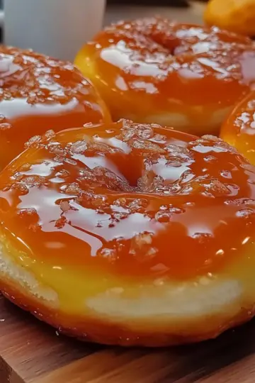 Caramelized Crème Brûlée Donuts