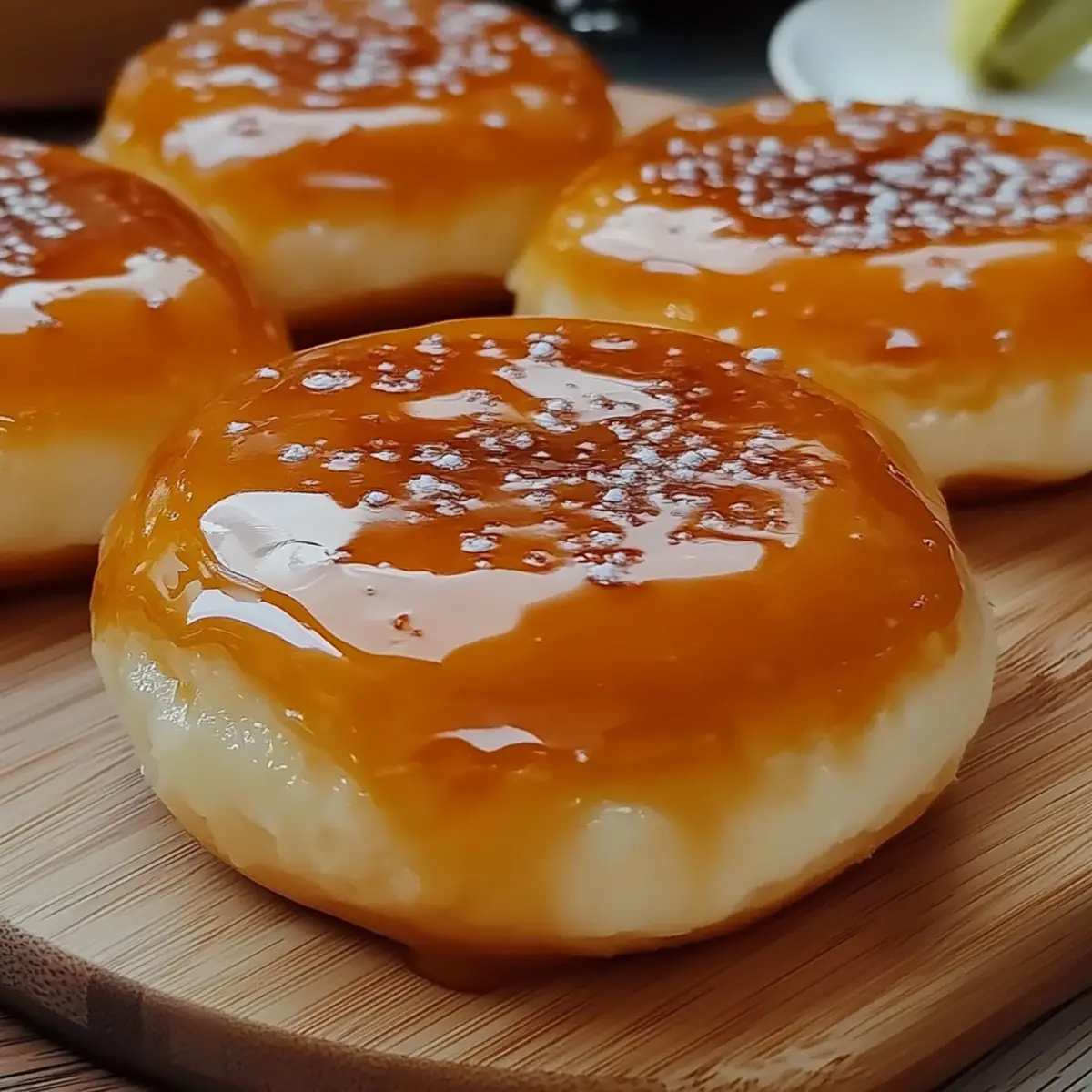 Caramelized Crème Brûlée Donuts
