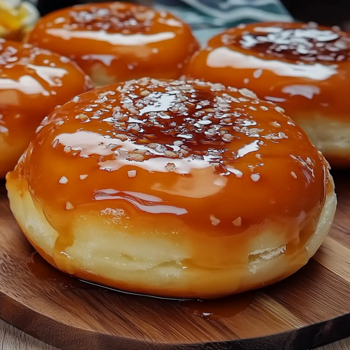 Caramelized Crème Brûlée Donuts