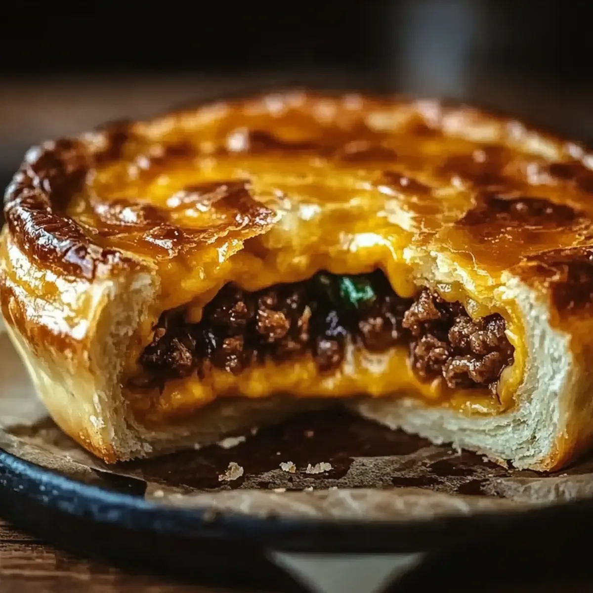 Cheeseburger Pie Dinner
