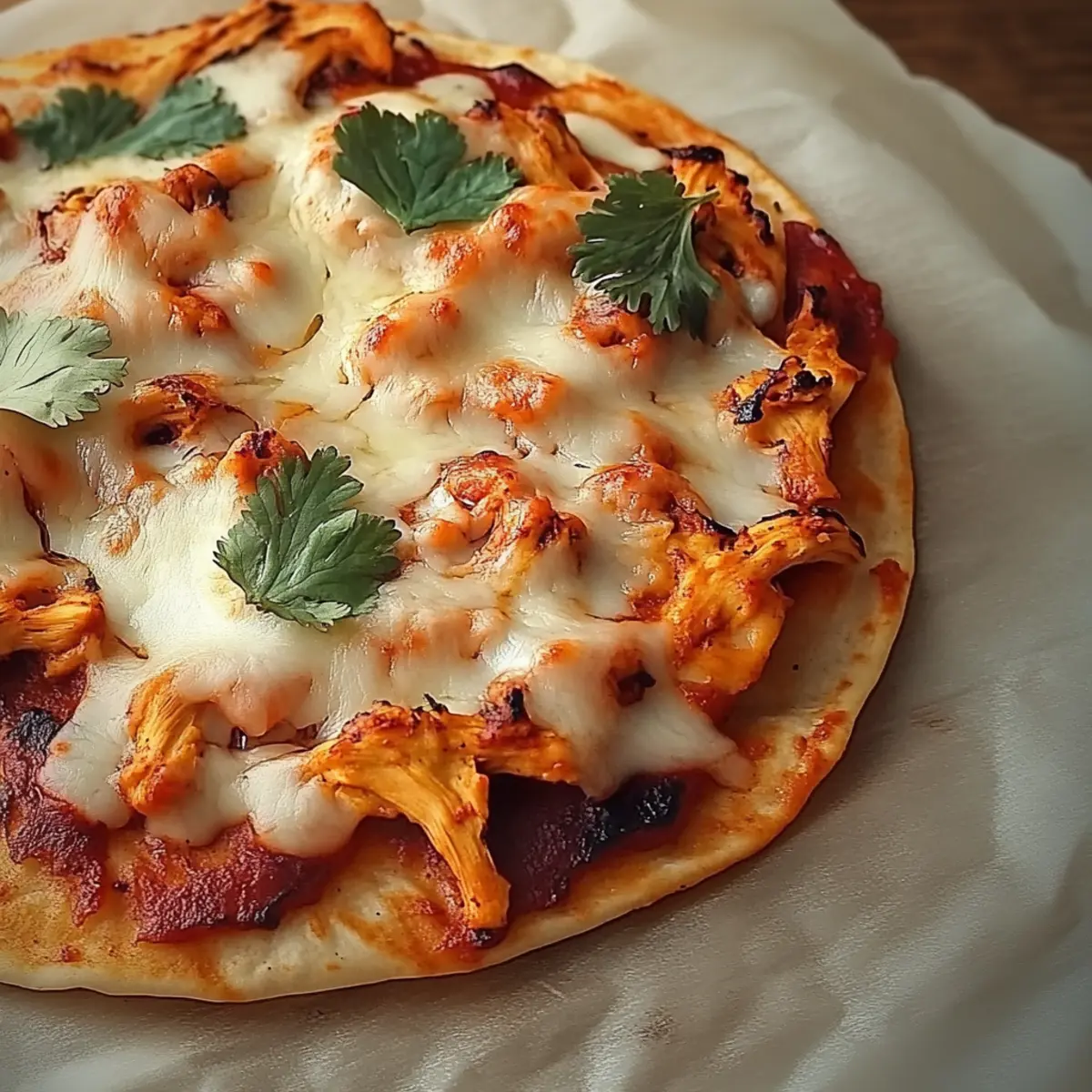 Cheesy Sweet Chilli Chicken Flatbreads