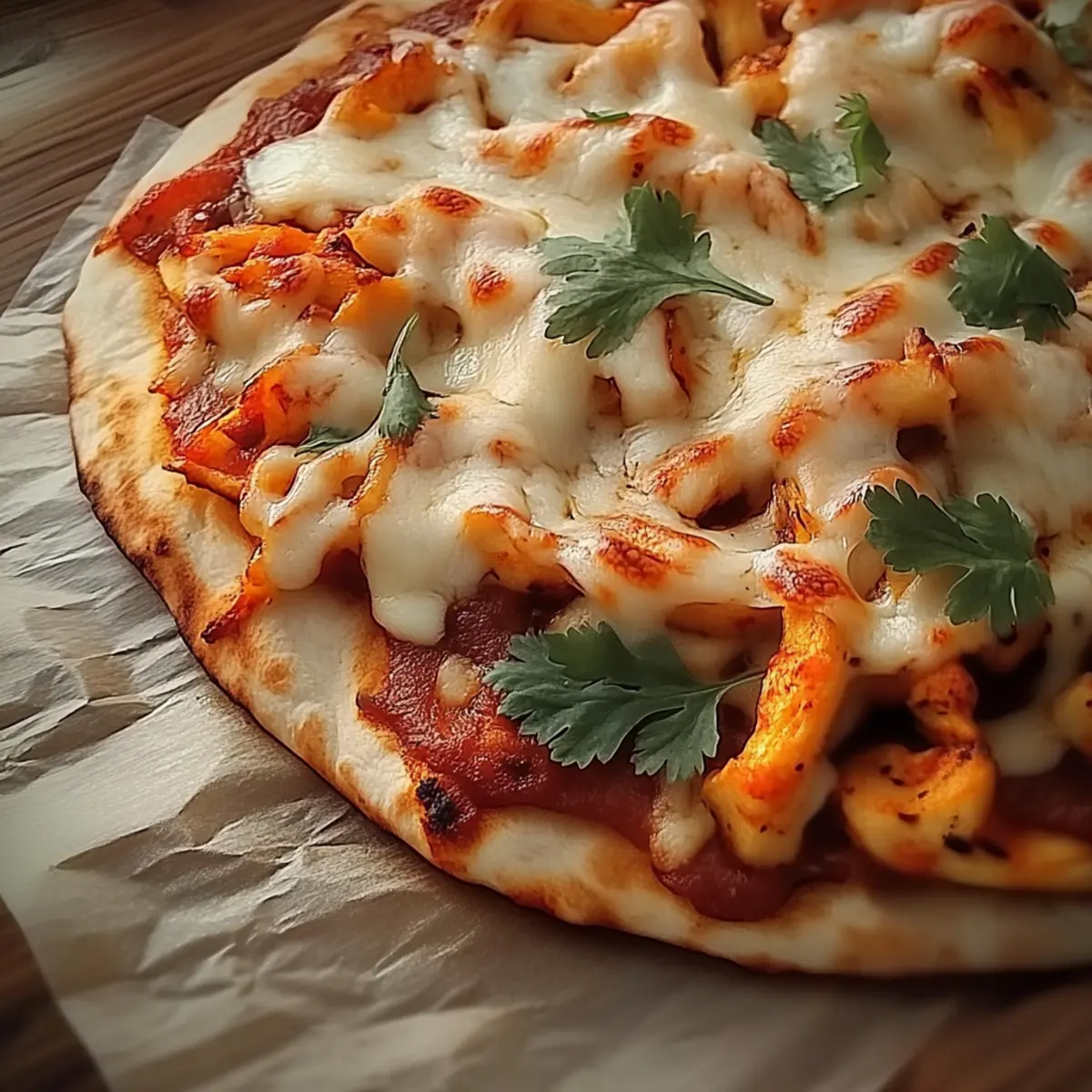 Cheesy Sweet Chilli Chicken Flatbreads
