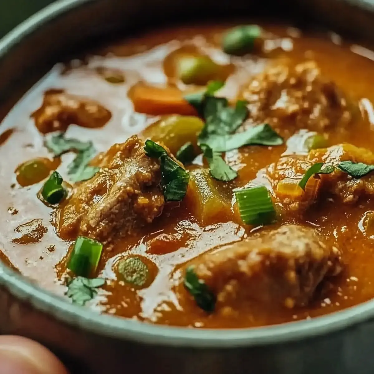 Chili Verde and Spanish Rice