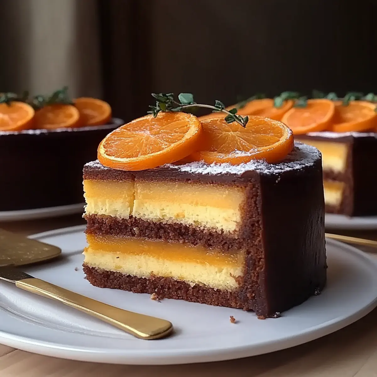 Chocolate & Orange Punchcake