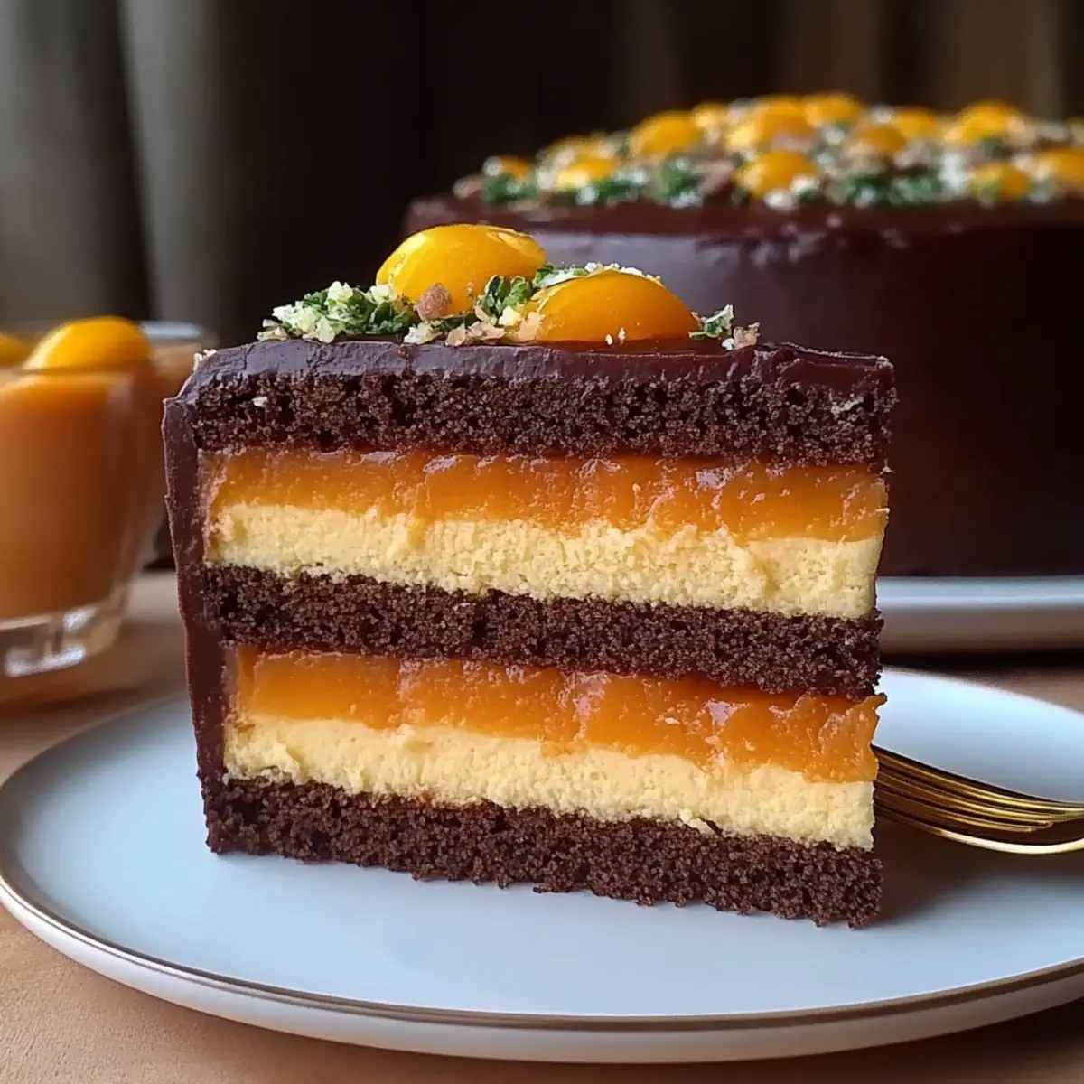 Chocolate & Orange Punchcake