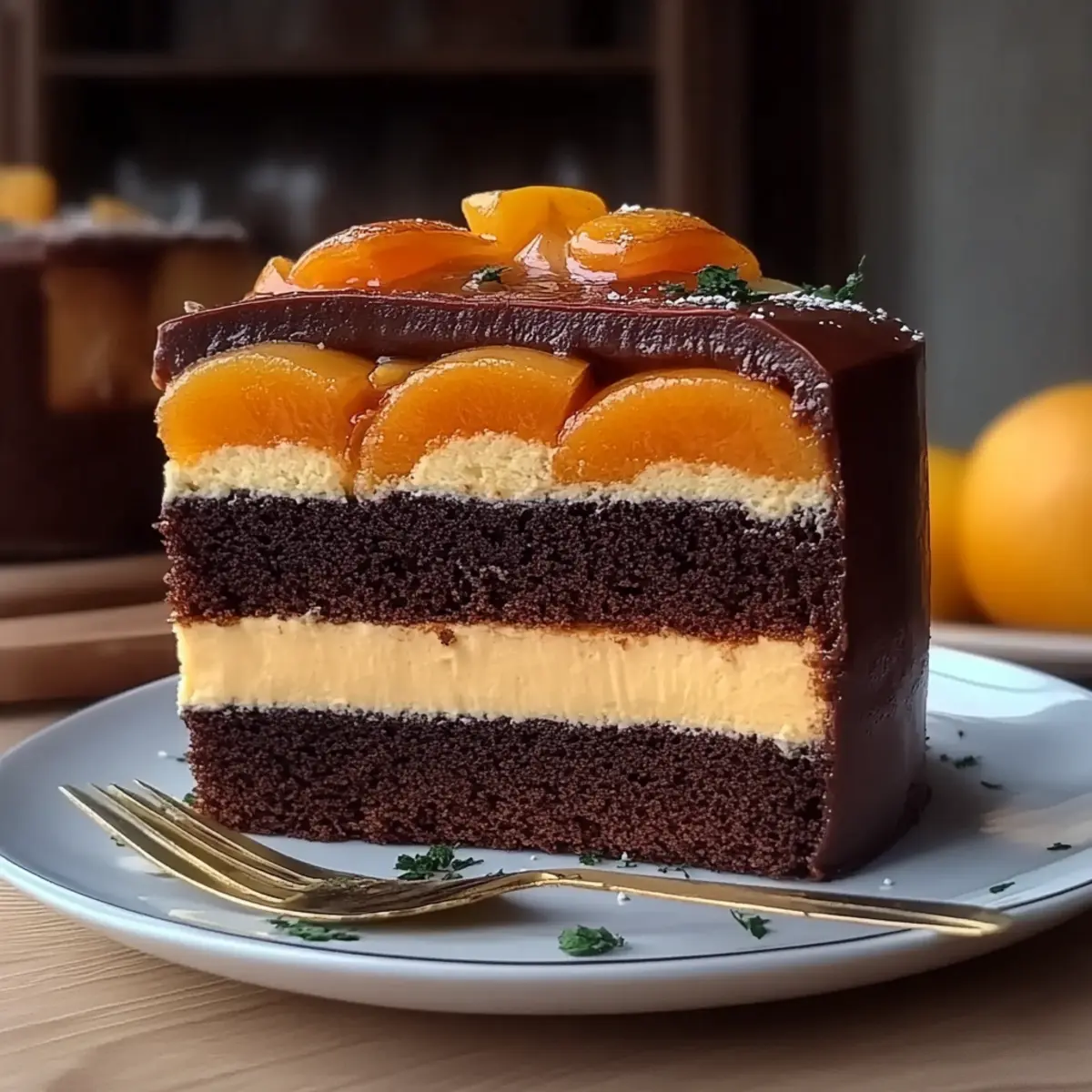 Chocolate & Orange Punchcake