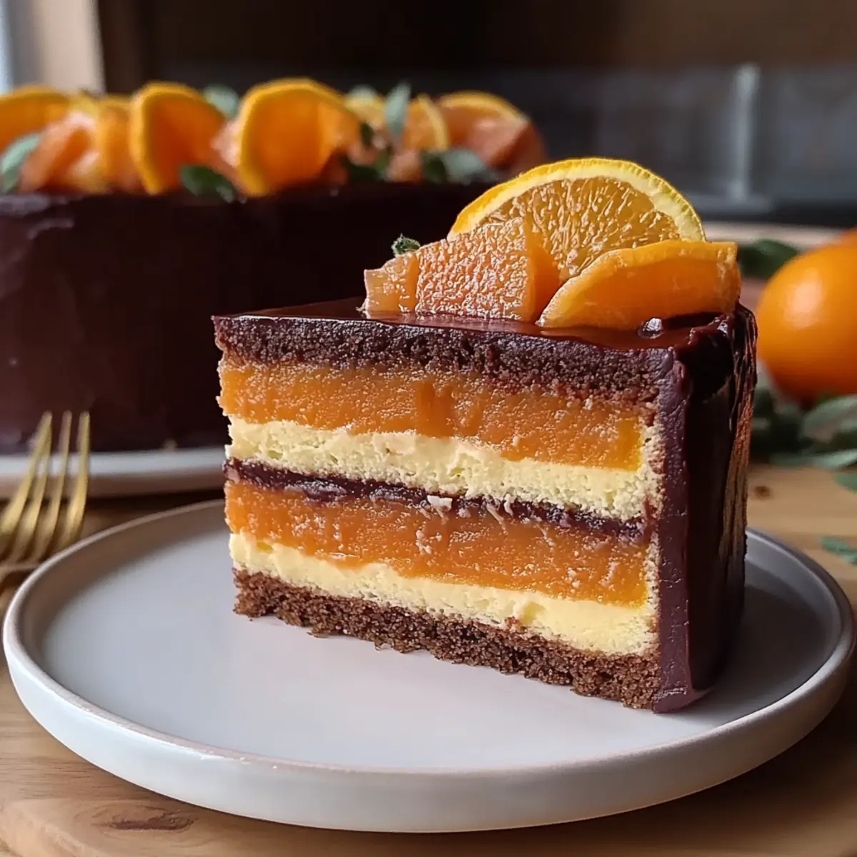 Chocolate & Orange Punchcake
