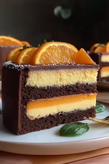 Chocolate & Orange Punchcake