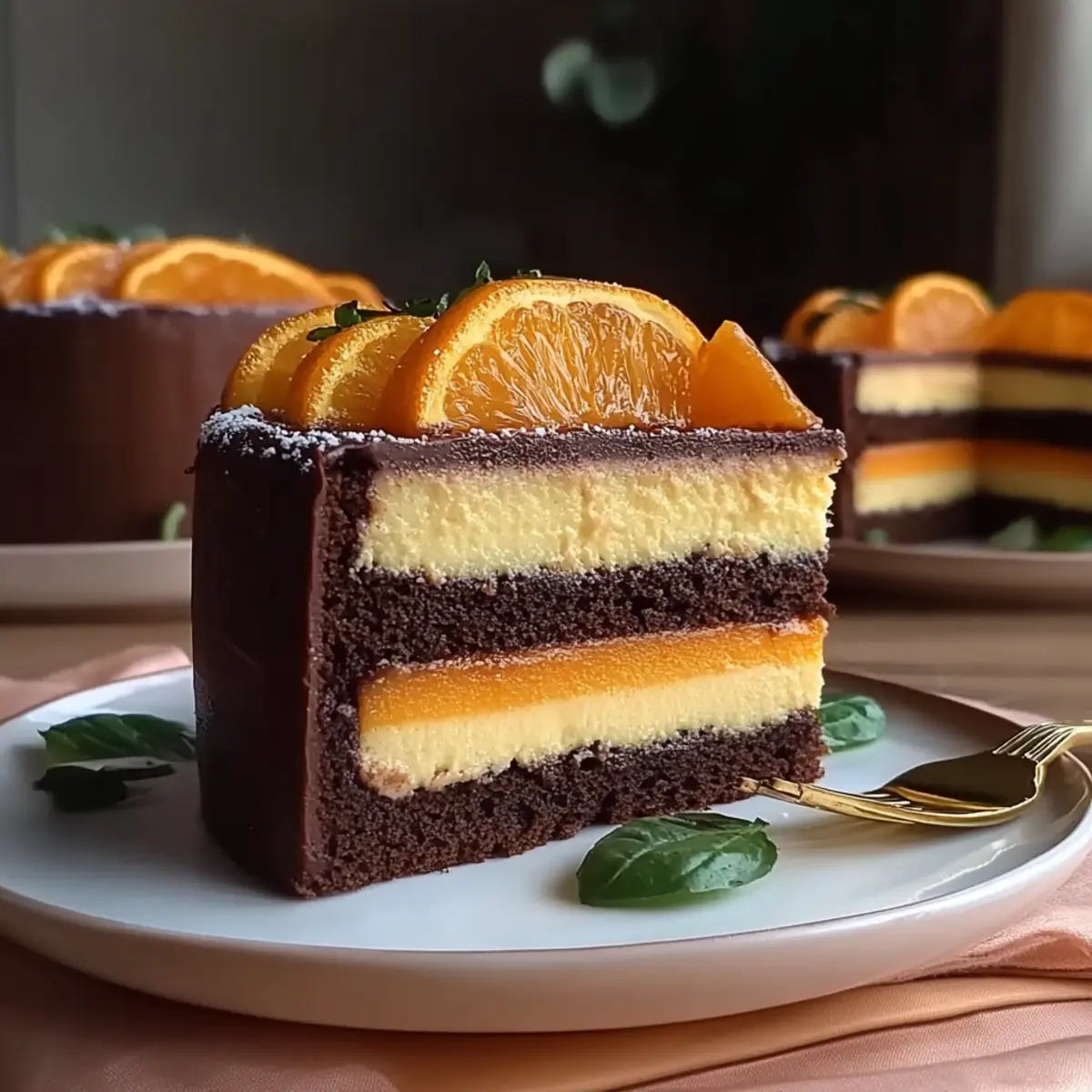 Chocolate & Orange Punchcake