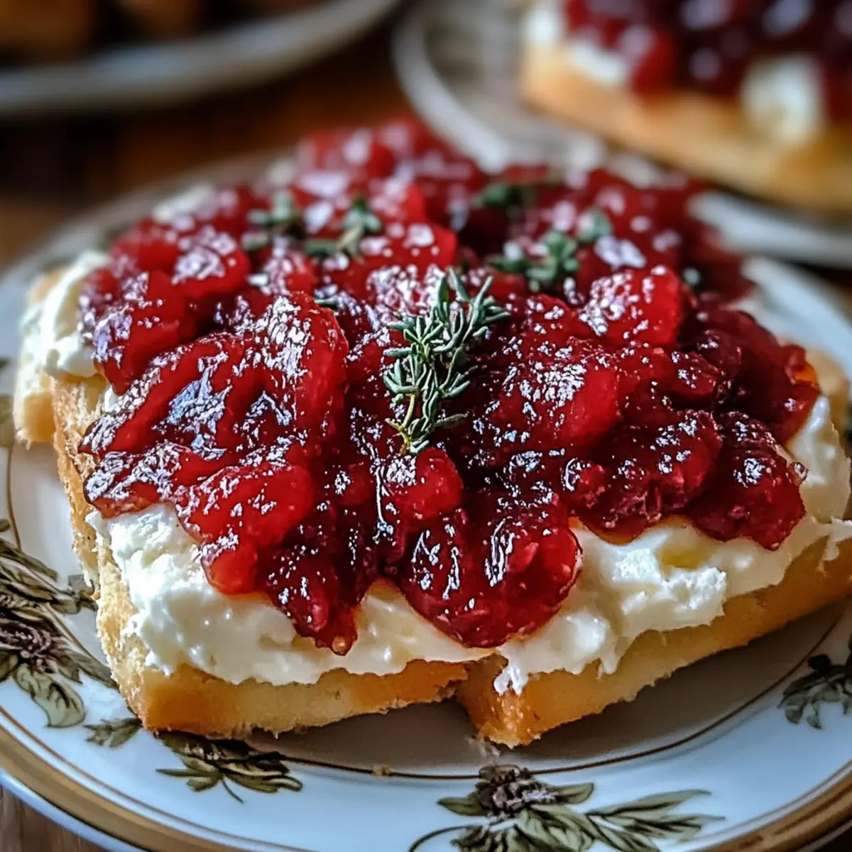 Christmas Cranberry Honey Butter