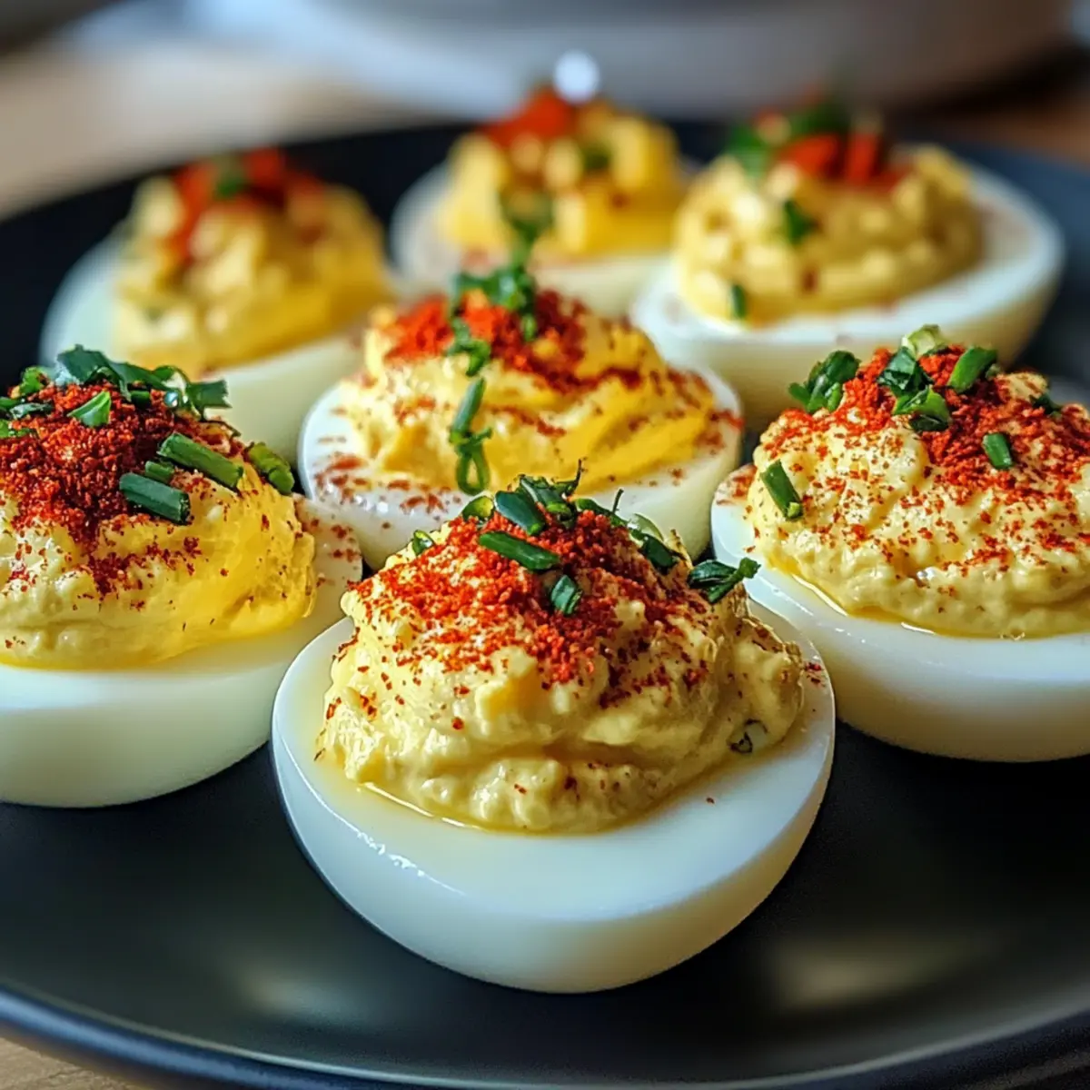 Christmas Deviled Eggs