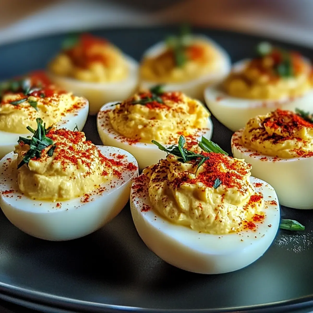 Christmas Deviled Eggs