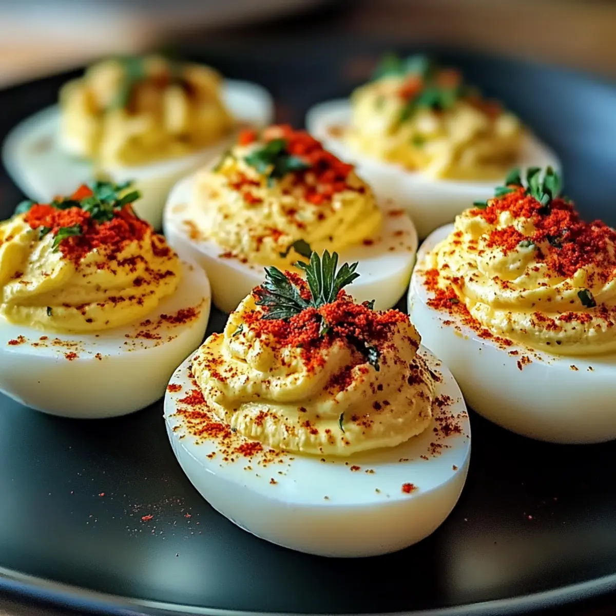 Christmas Deviled Eggs