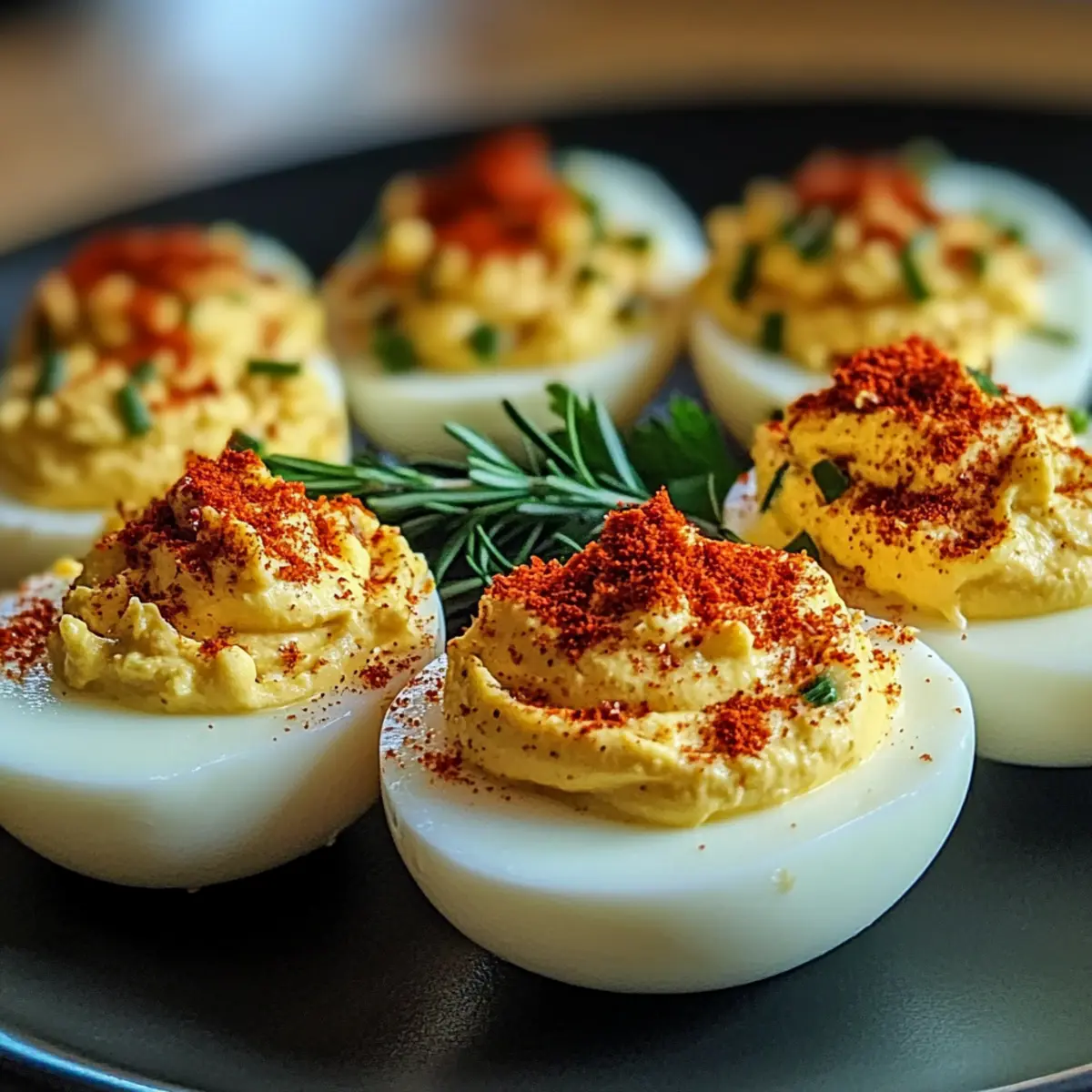 Christmas Deviled Eggs