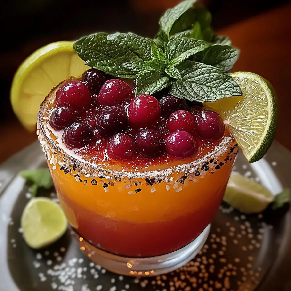 Christmas Mistletoe Margarita