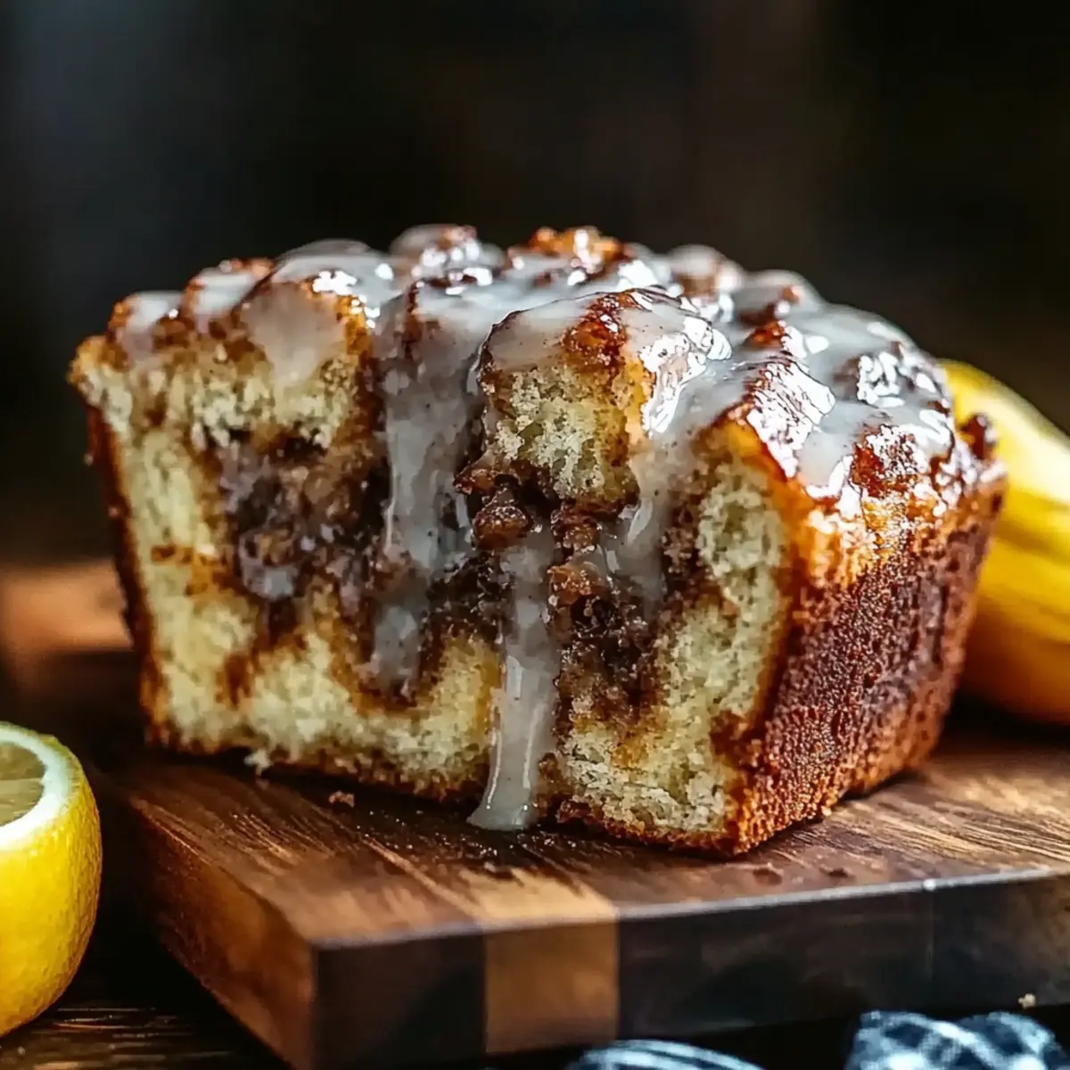 Cinnamon Swirl Banana Bread