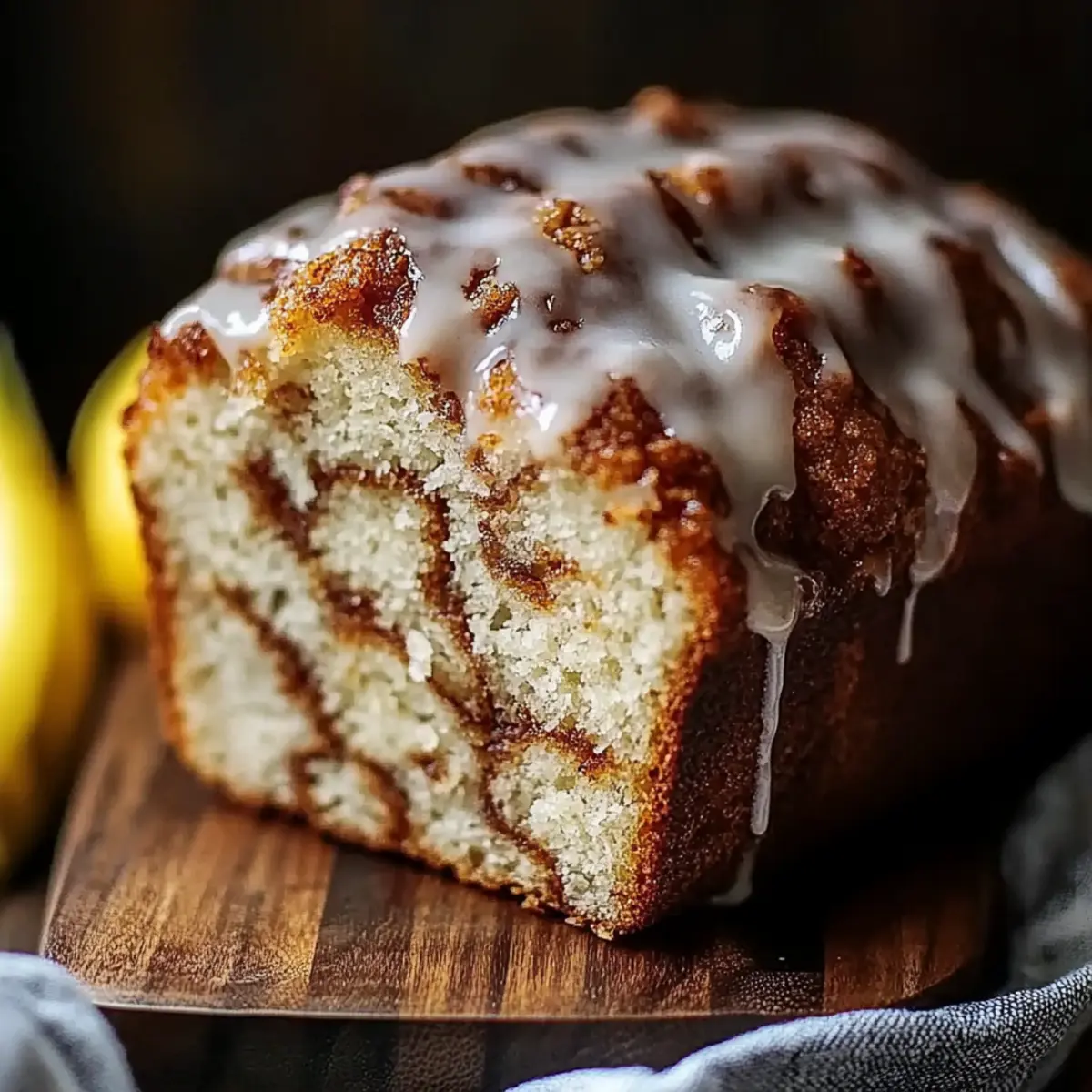 Cinnamon Swirl Banana Bread
