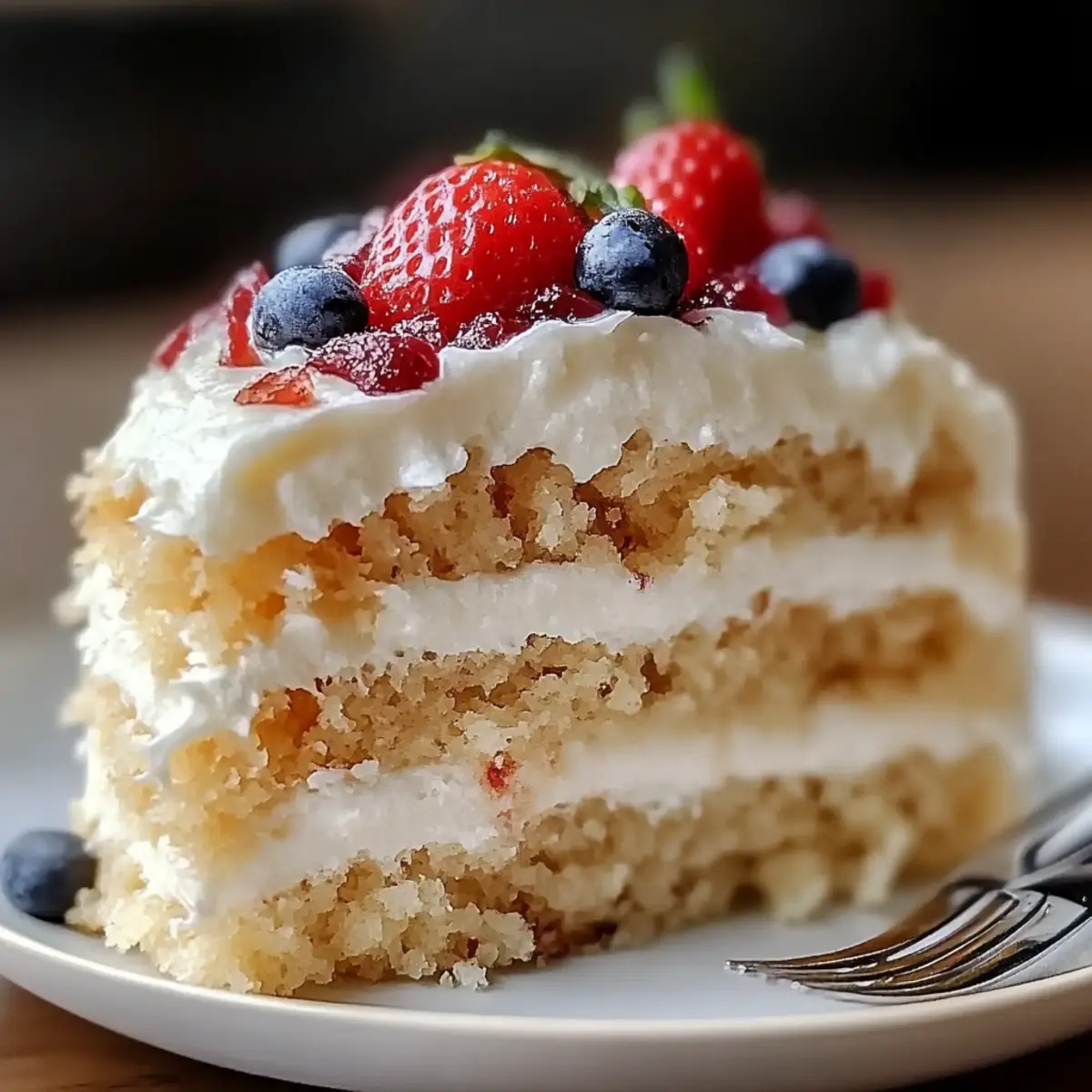 Coconut Cloud Cake
