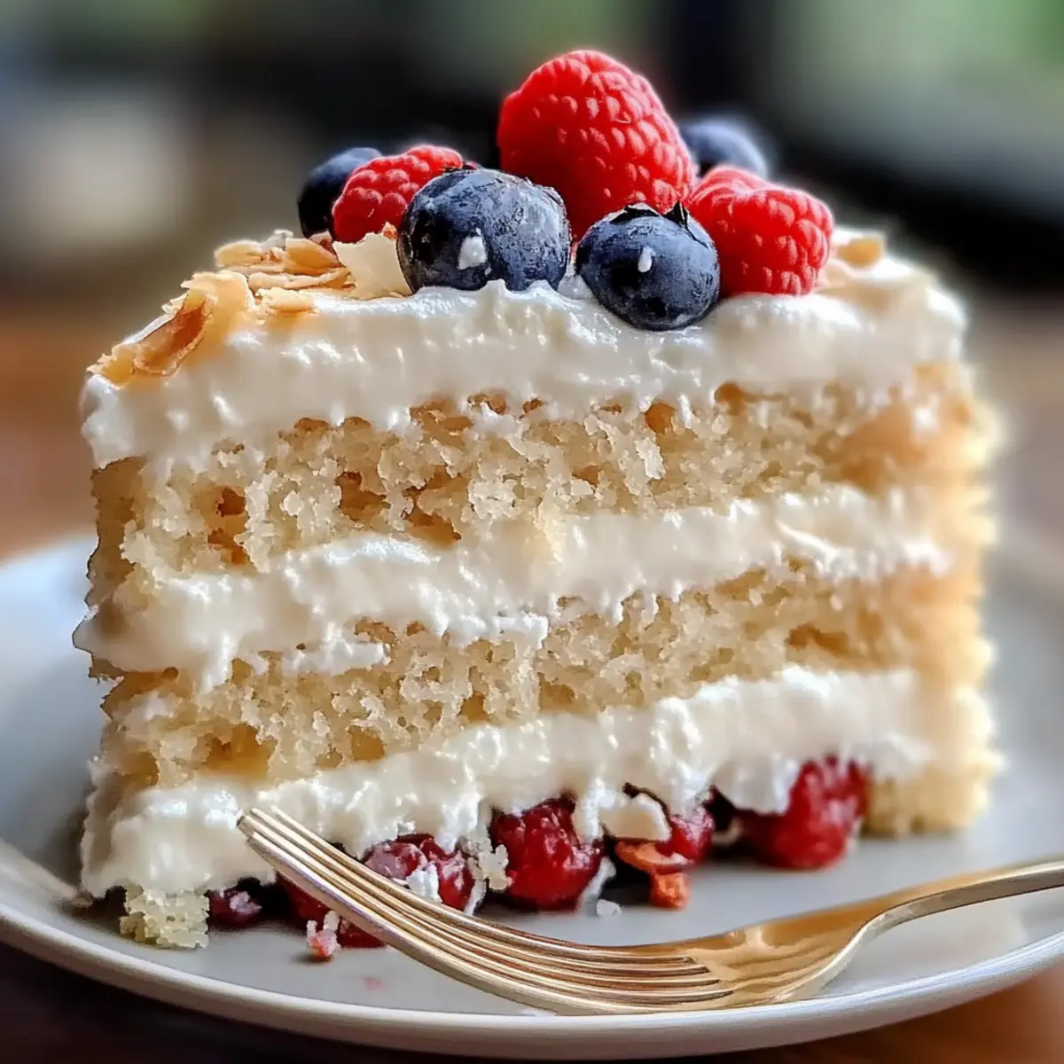 Coconut Cloud Cake