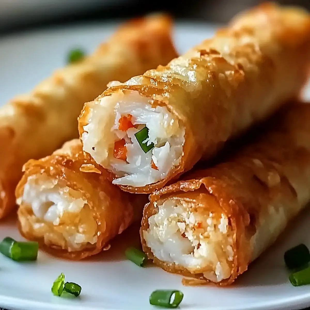 Crab Cake Egg Rolls