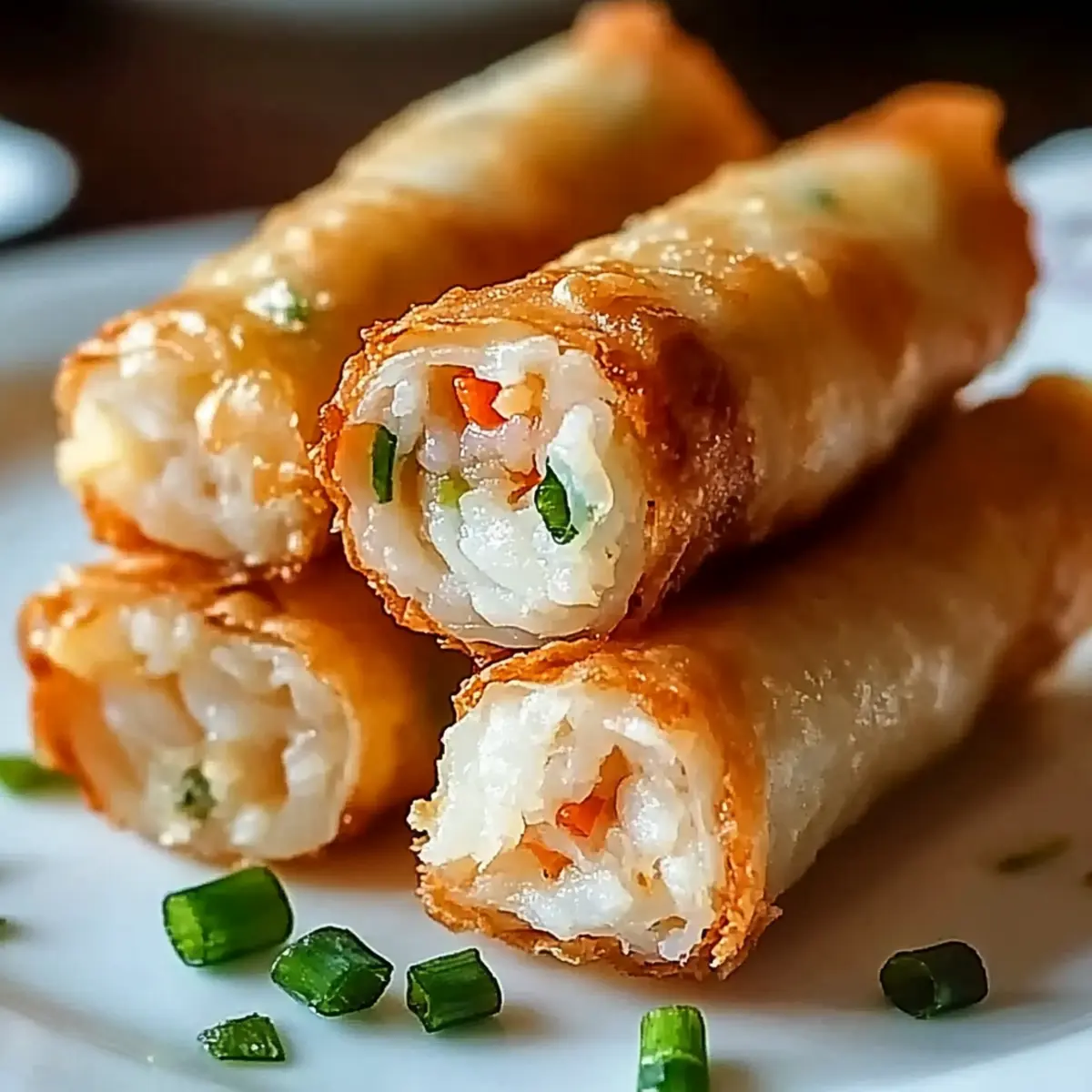 Crab Cake Egg Rolls