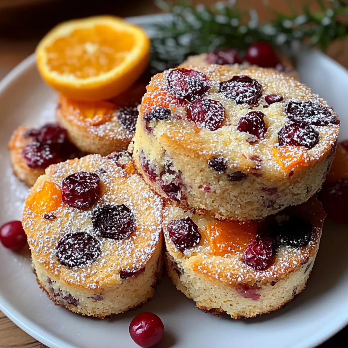 Cranberry Orange Shortbread