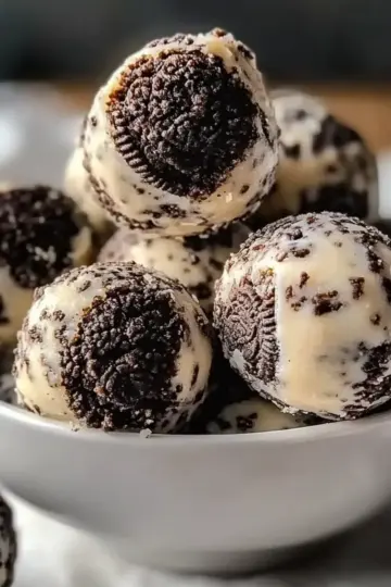 Cream Cheese Oreo Protein Balls