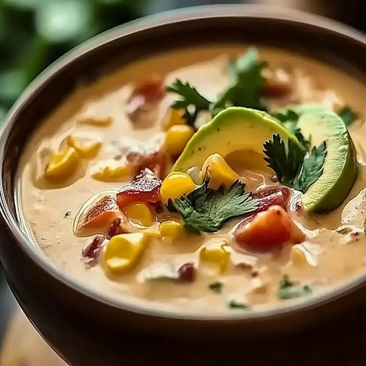 Creamy Chicken Taco Soup