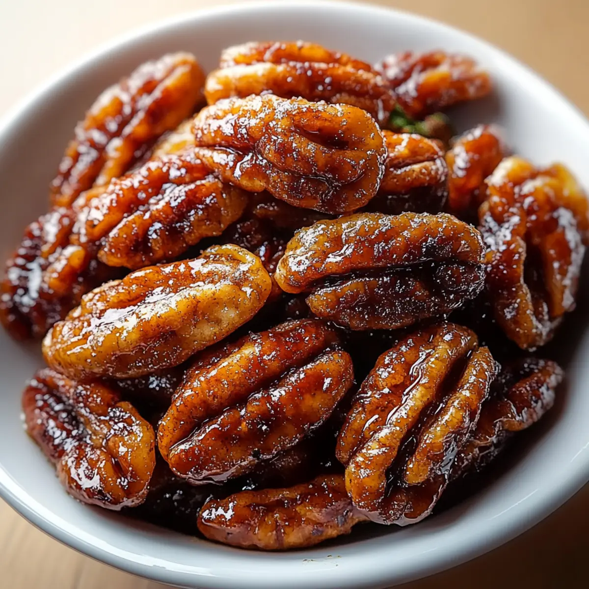 Crockpot Fireball Whisky Candied Pecans