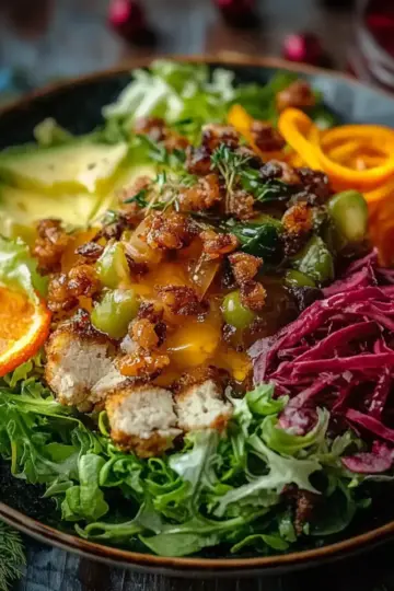 Festive Crunchy Christmas Salad