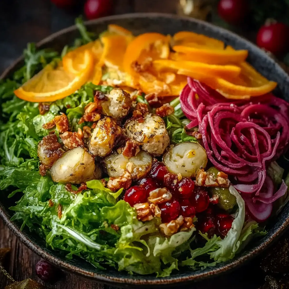 Festive Crunchy Christmas Salad