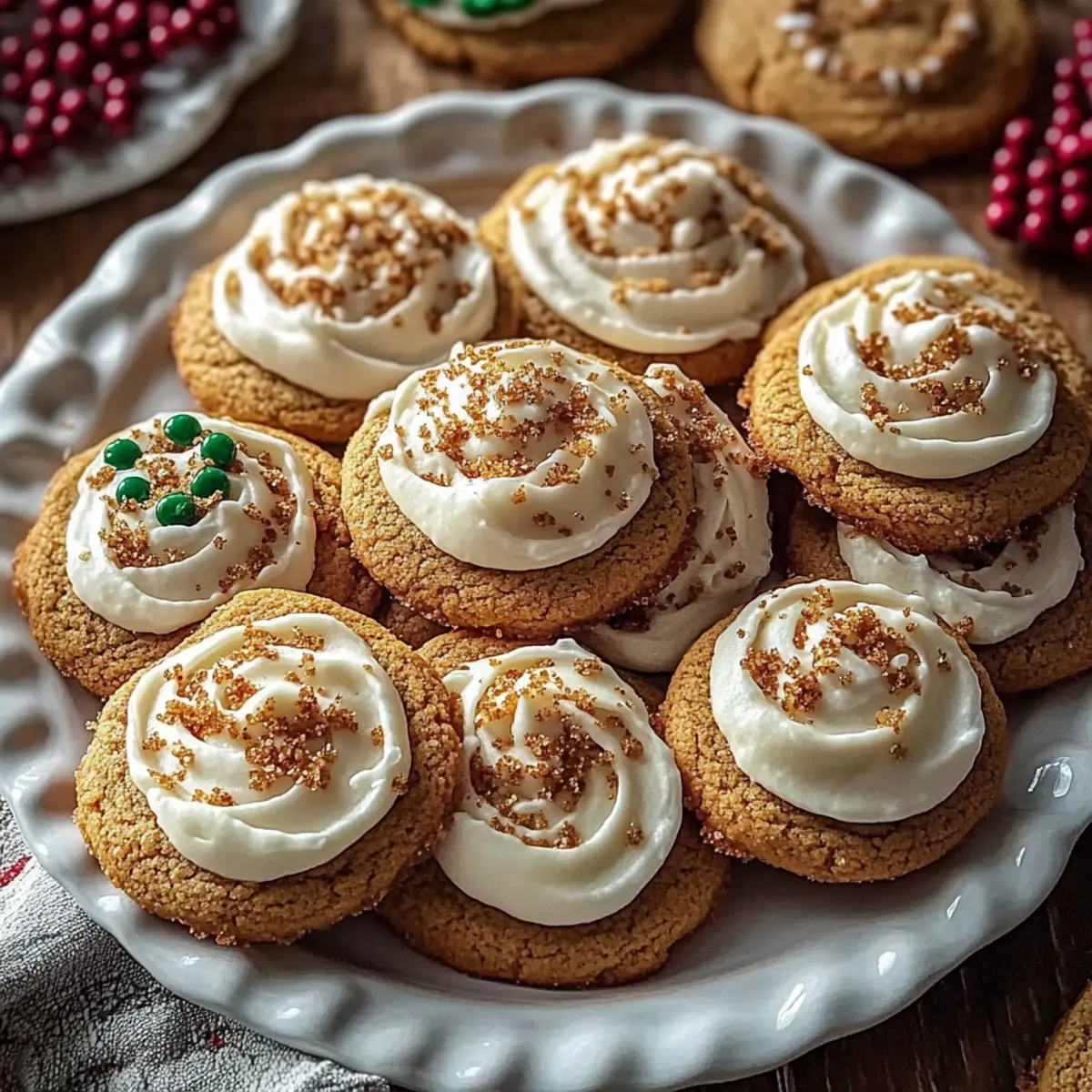 Festive Spiced Christmas Cookies