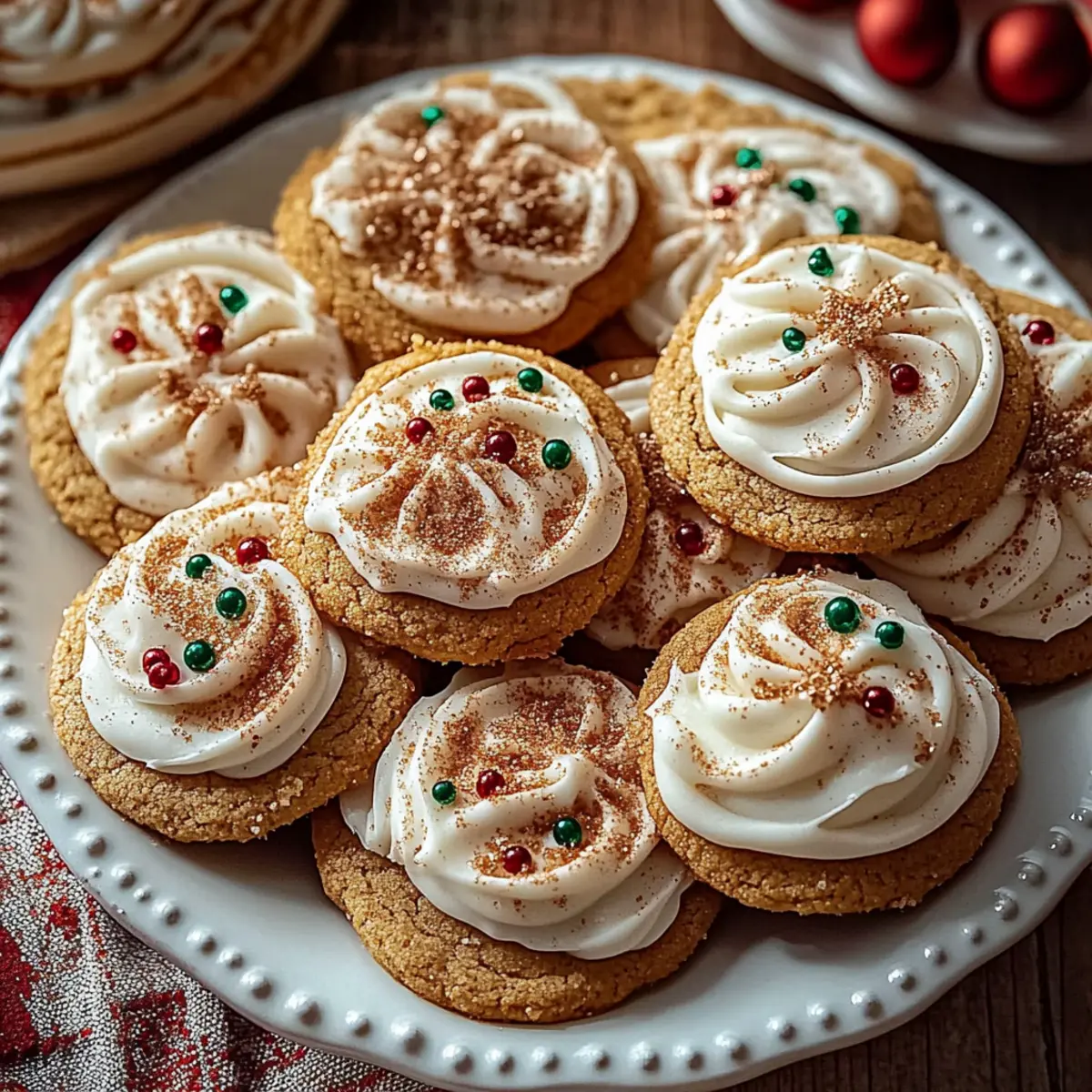 Festive Spiced Christmas Cookies