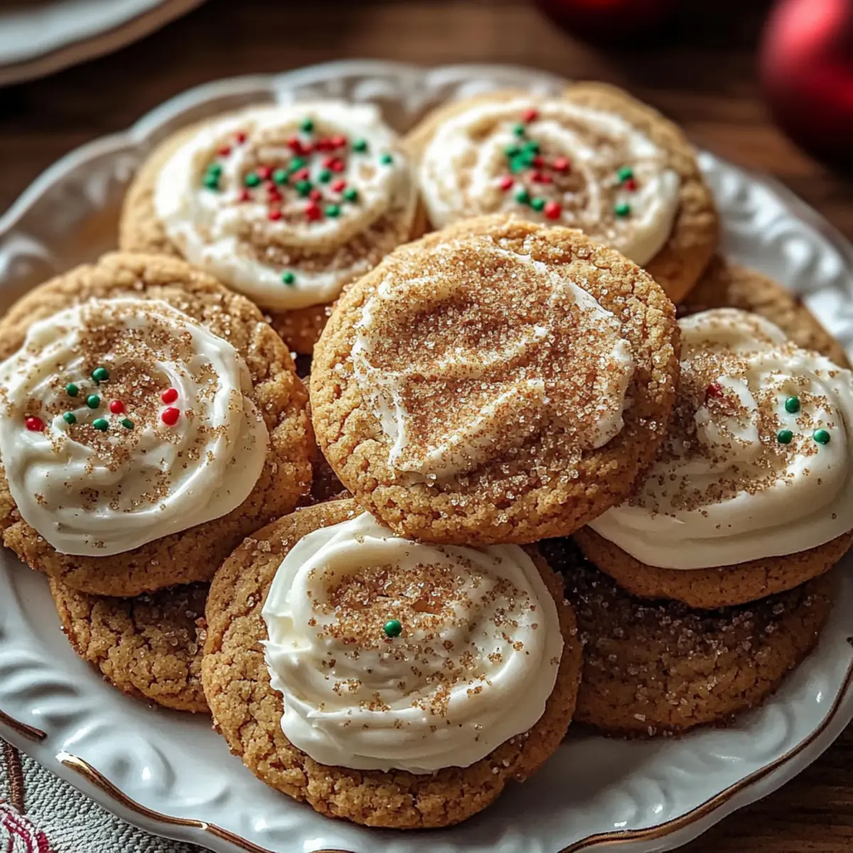 Festive Spiced Christmas Cookies