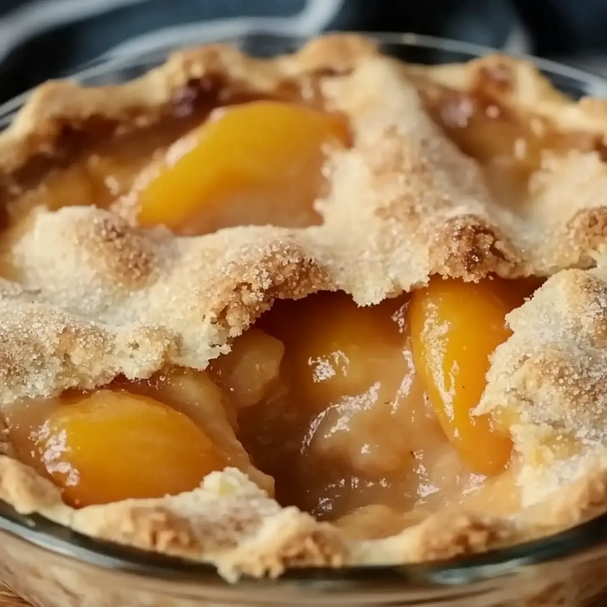 Fresh Southern Peach Cobbler
