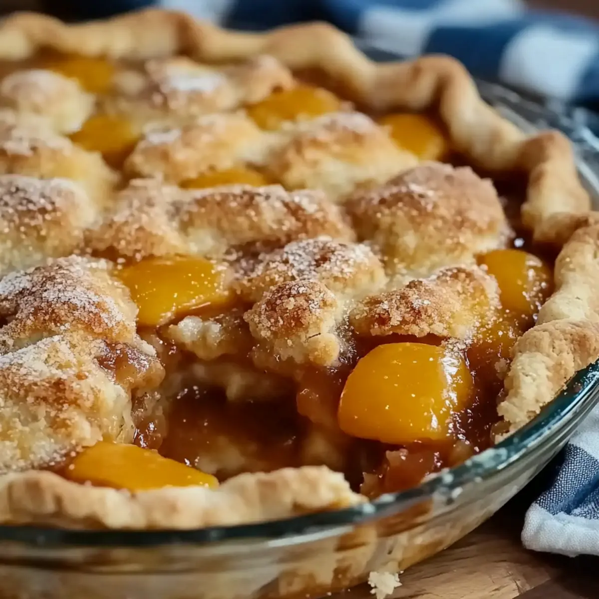 Fresh Southern Peach Cobbler