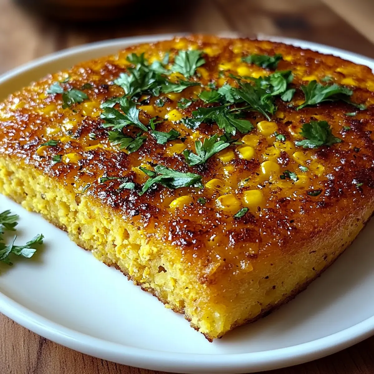 Golden Honey-Glazed Corn Casserole