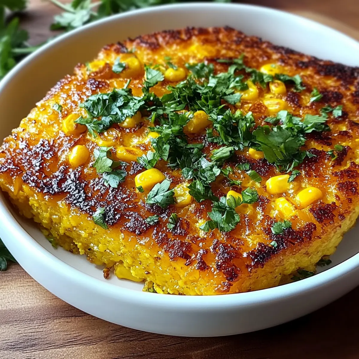 Golden Honey-Glazed Corn Casserole