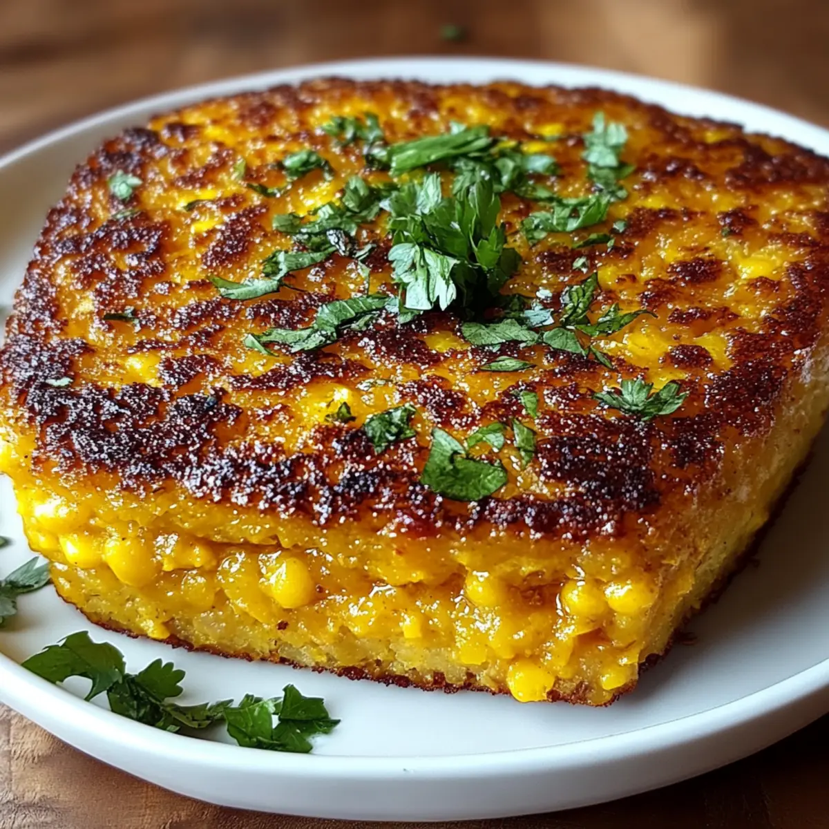 Golden Honey-Glazed Corn Casserole