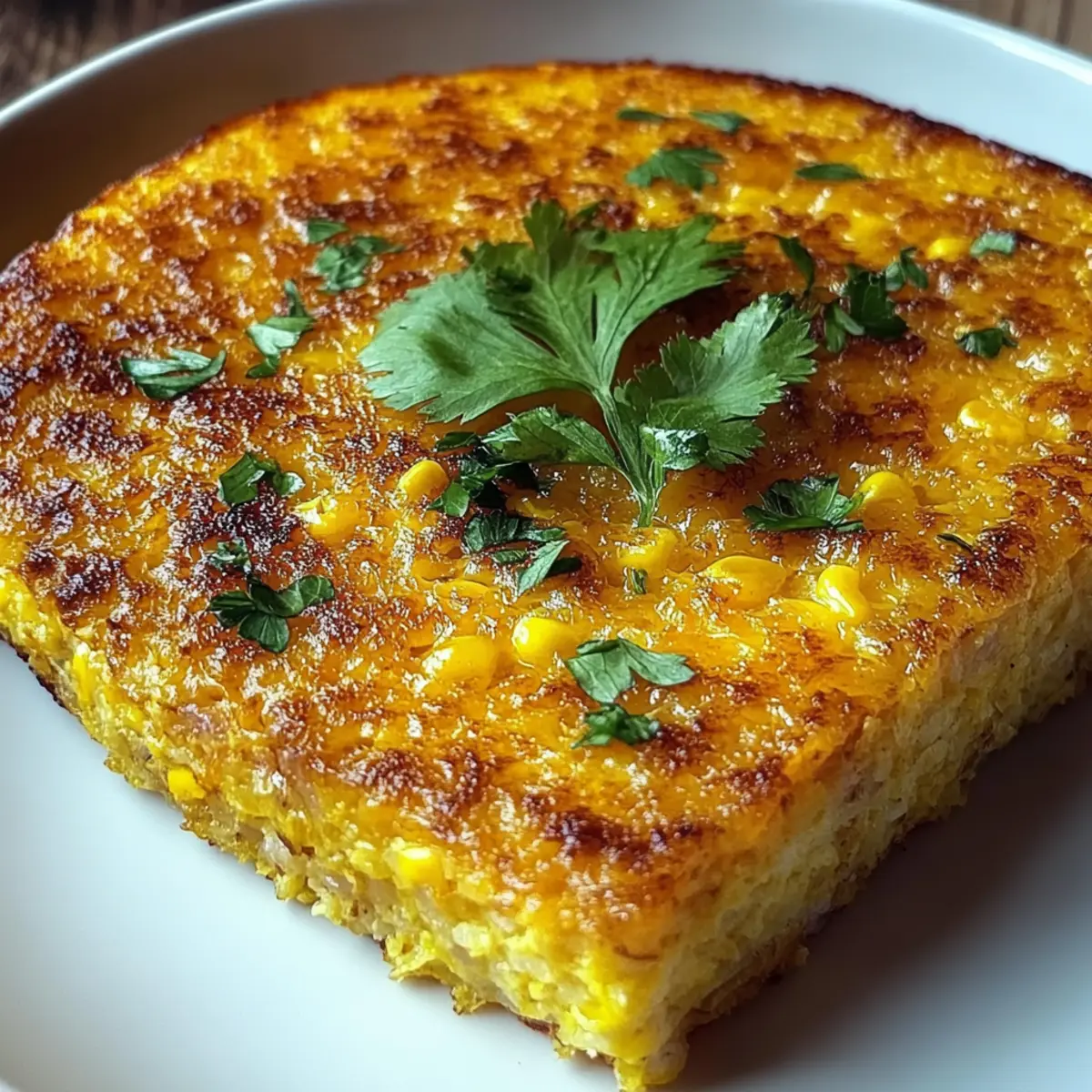 Golden Honey-Glazed Corn Casserole
