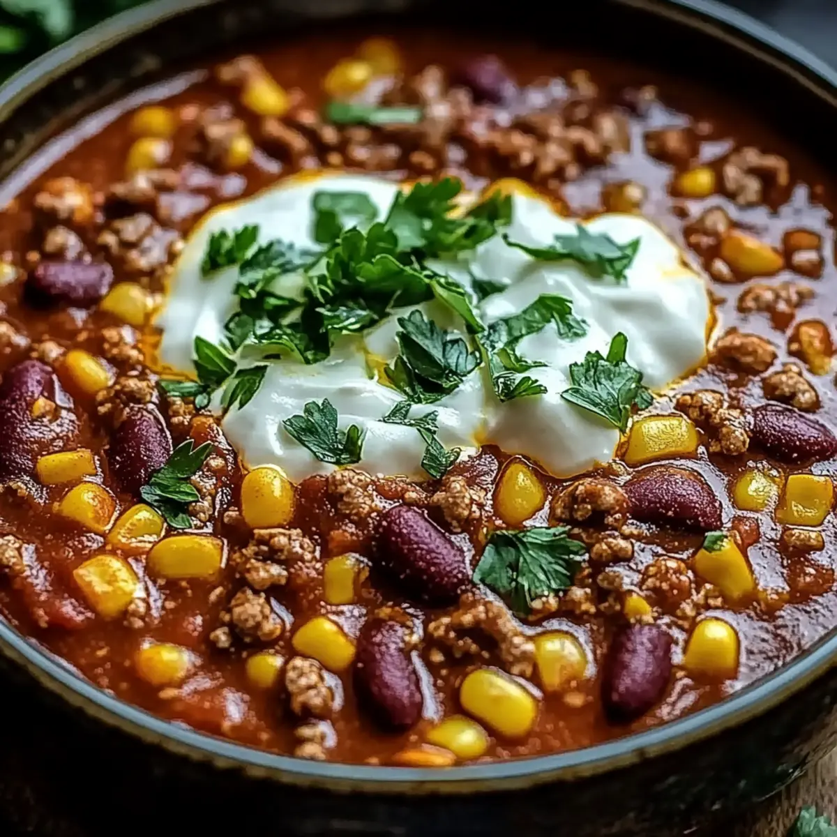 Ground Beef Stovetop Chili