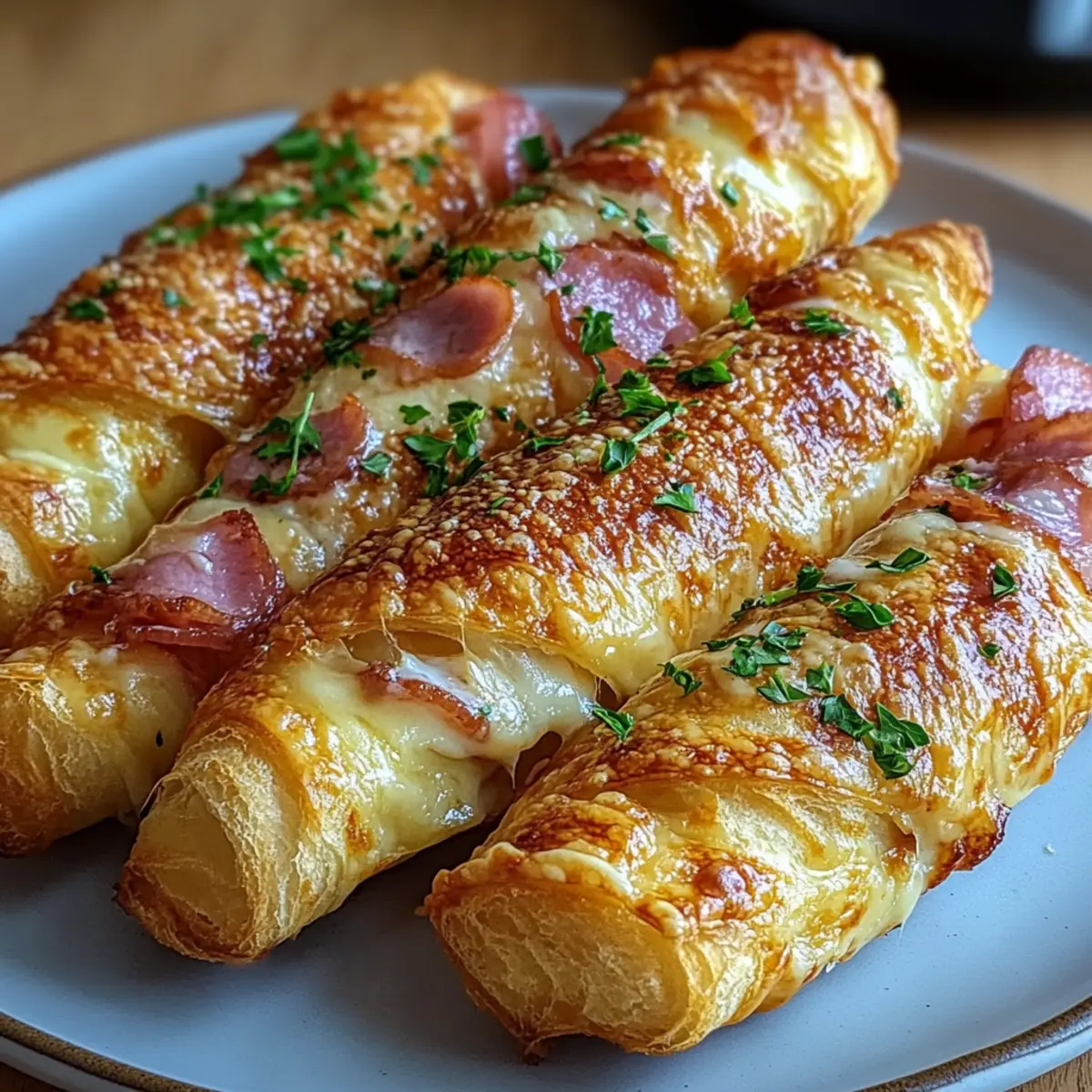 Ham and Cheese Sticks