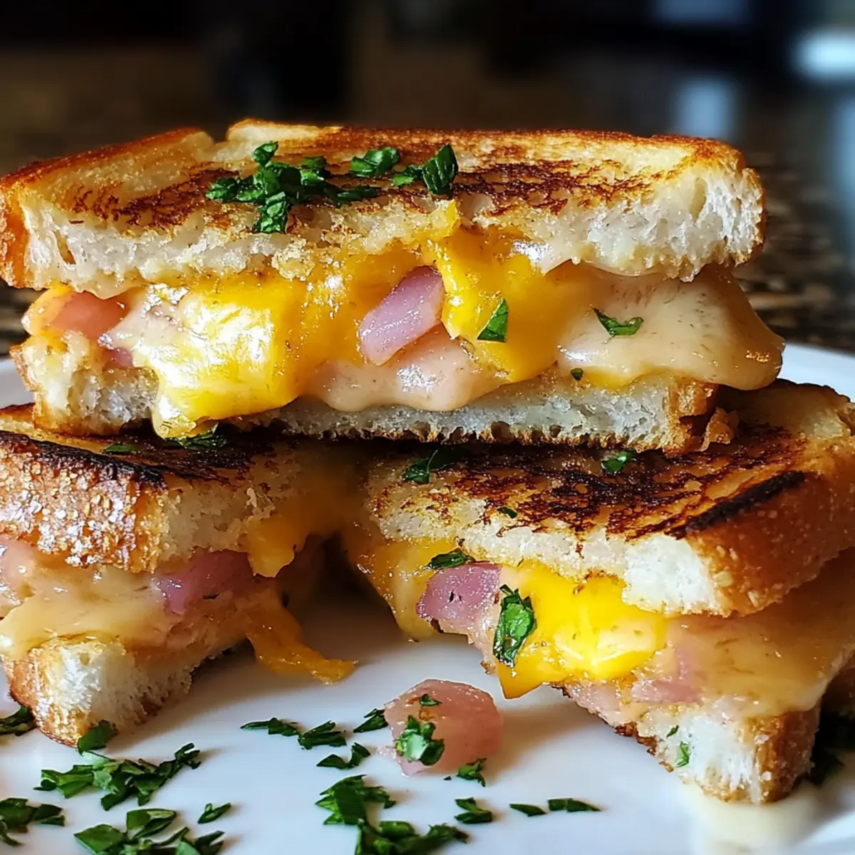 Hawaiian Roll Grilled Cheese