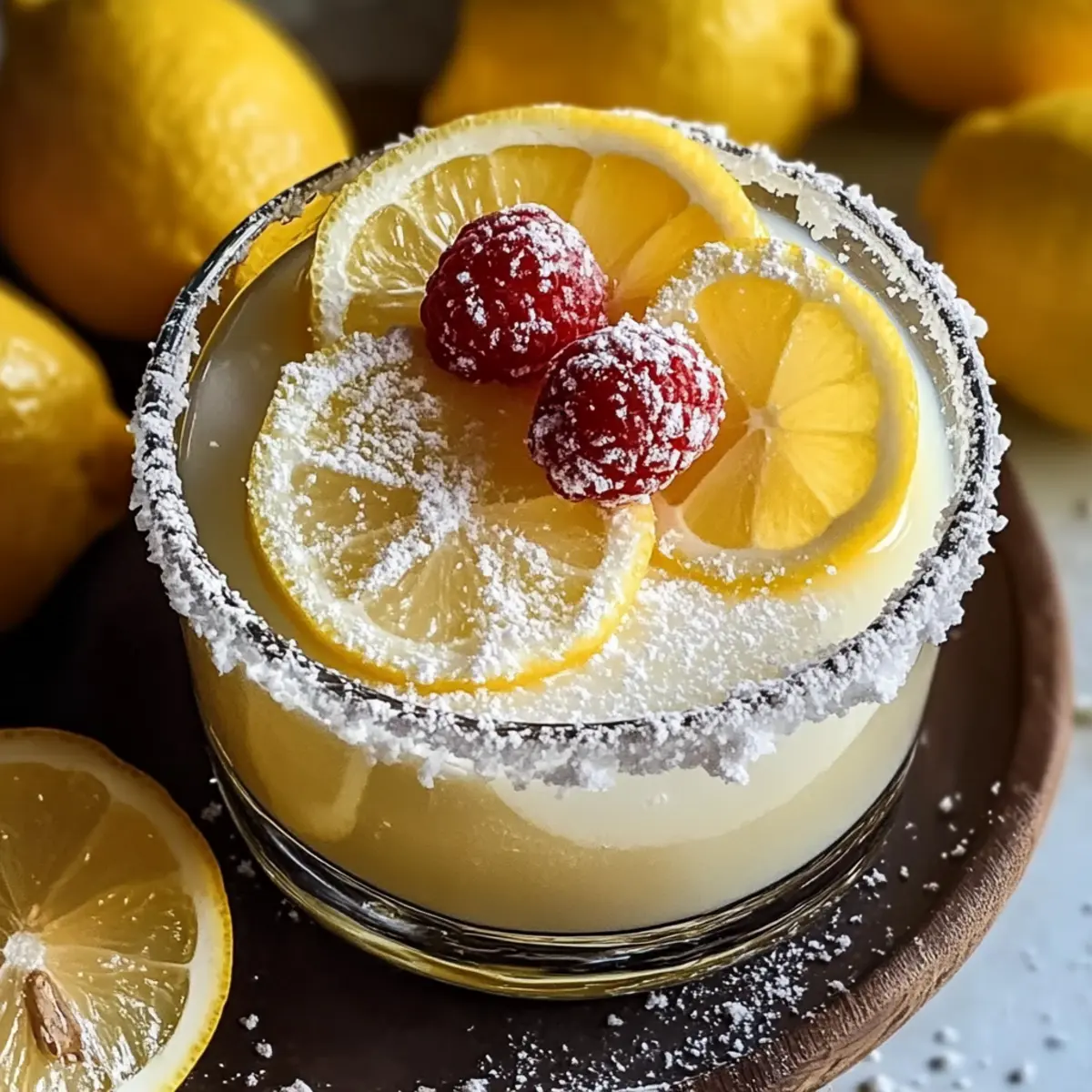 Holiday Lemon Drop