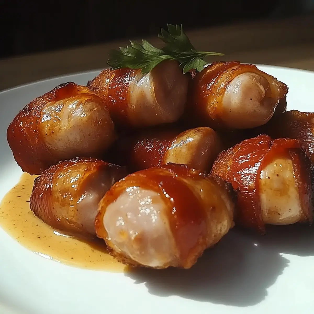 Honey Bacon Chicken Bites