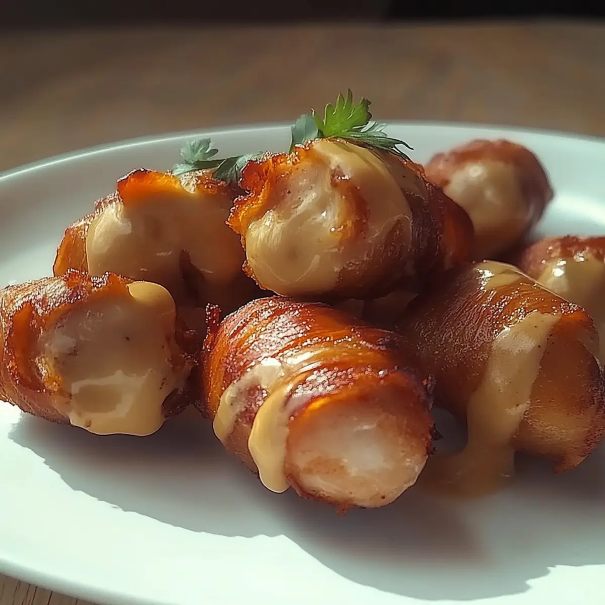 Honey Bacon Chicken Bites