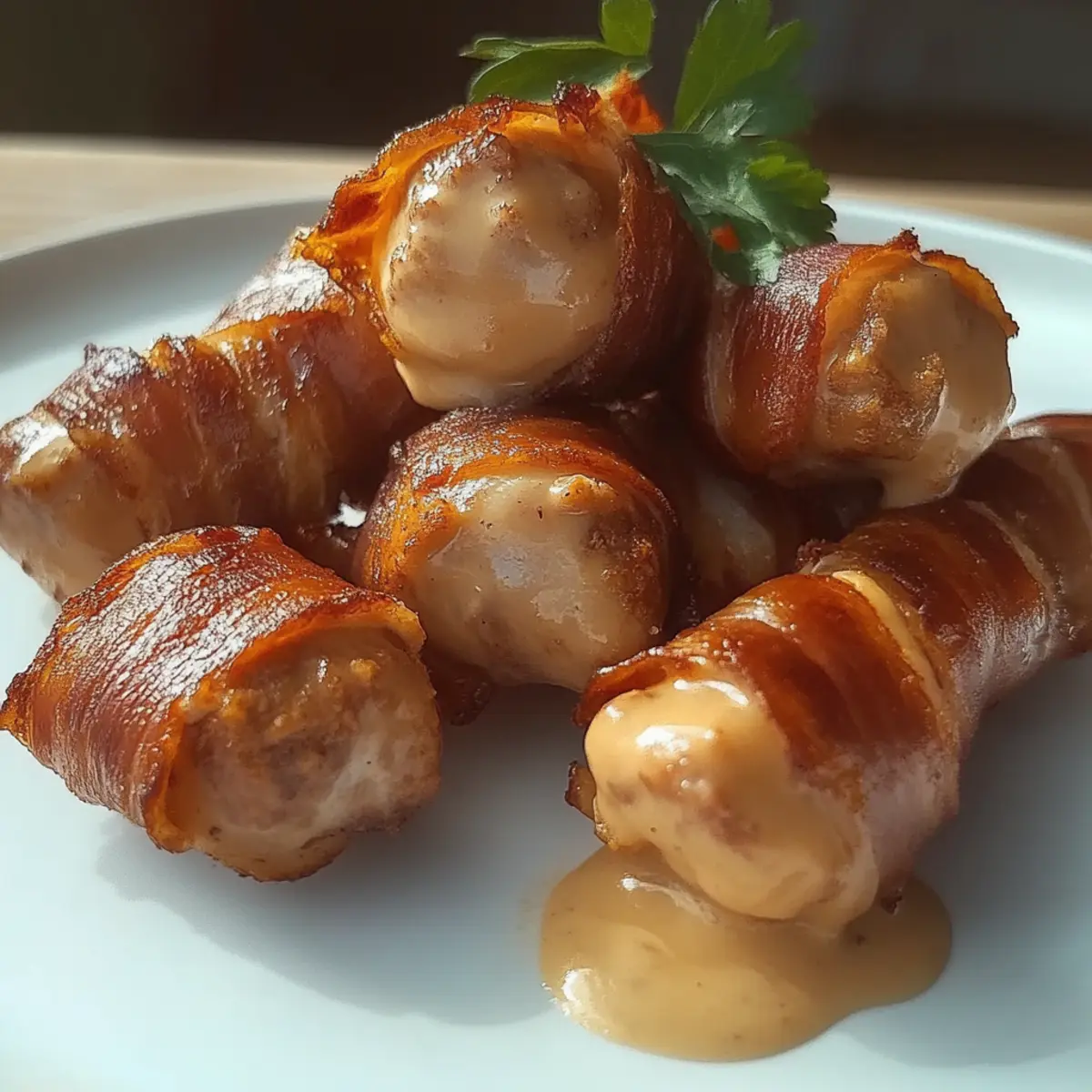 Honey Bacon Chicken Bites