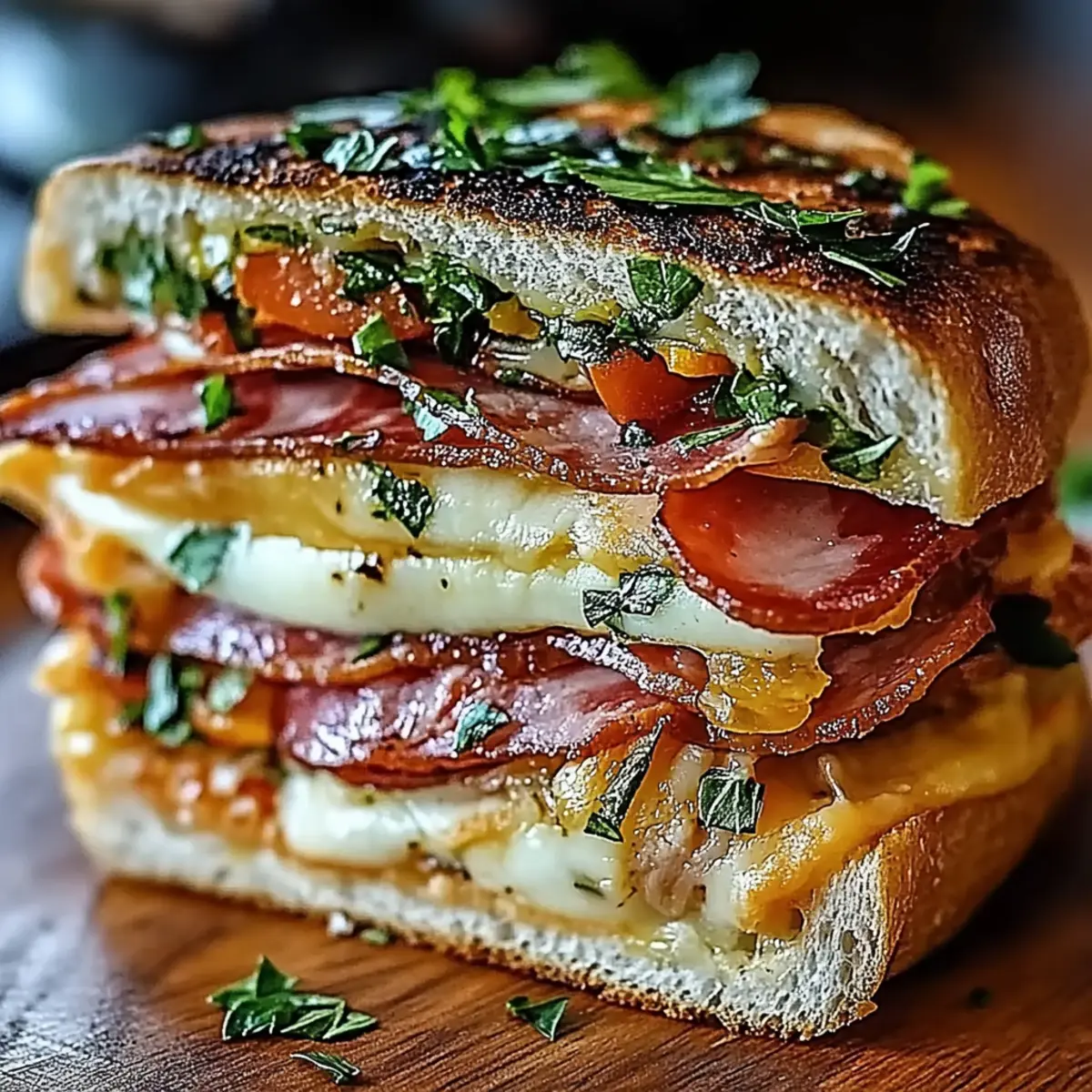 Italian Muffuletta Sandwich