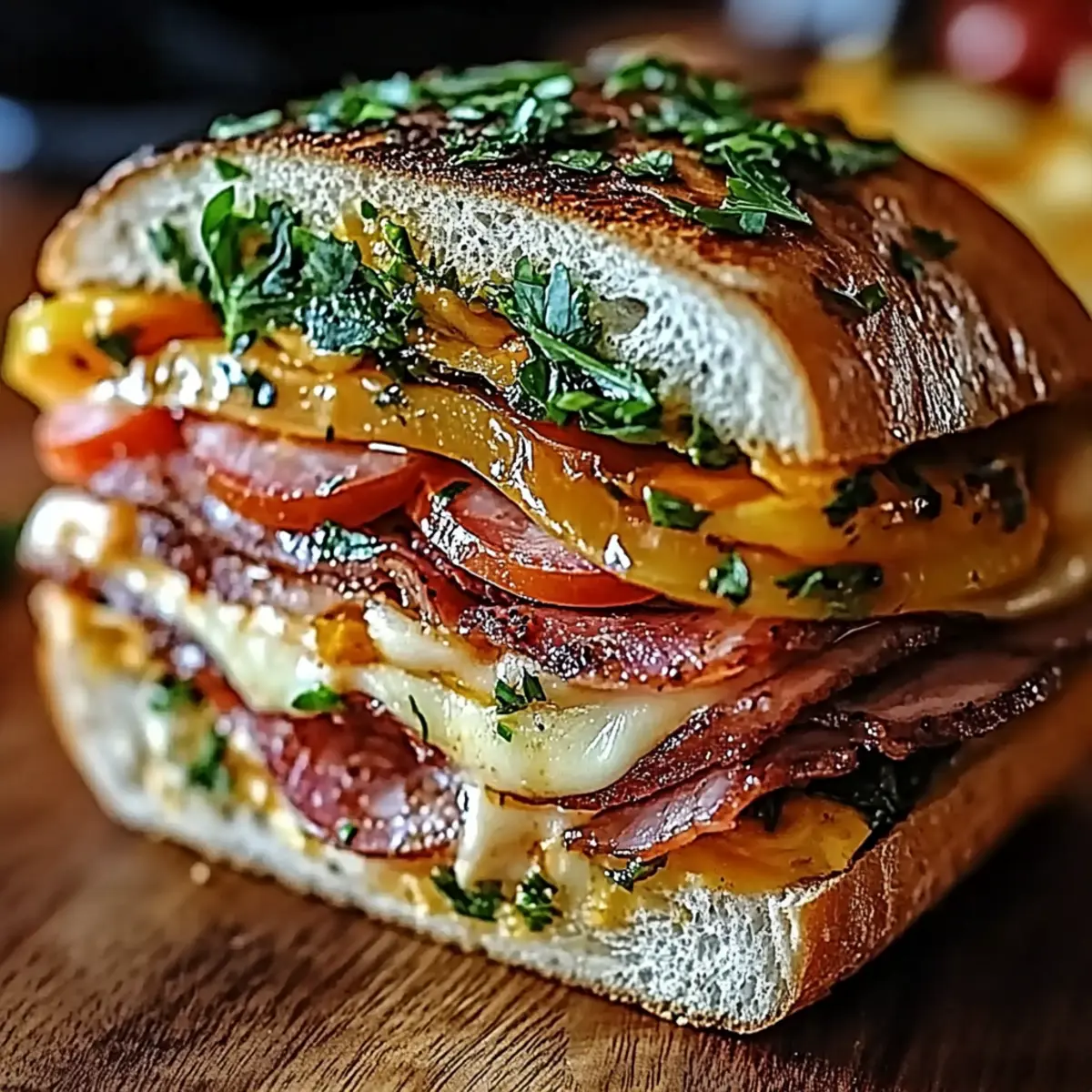 Italian Muffuletta Sandwich