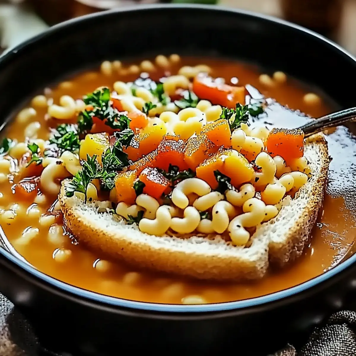 Italian Pastina Soup